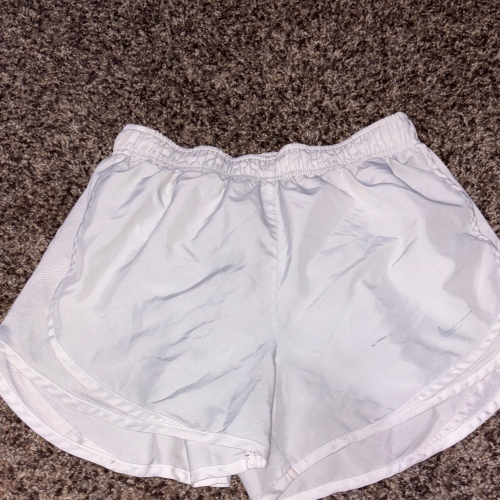 Nike Women's Light Gray Athletic Shorts